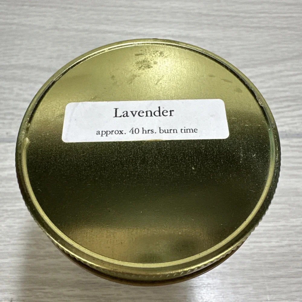 BUCKEYE‎ LIGHTS Soybean Candles 40 Hour Soy Wax Candle Lavender